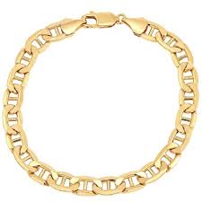 14k solid gold sequin faceted chain bracelet ,dainty bracelet, thin chain bracelet,minimalist handmade real gold bracelet, best price. 7 9mm Mariner Link Men S Bracelet In 14k Yellow Gold 9 Sam S Club