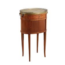 Get the best deals on teak bedside tables. Cabinet With Small Rolling Shutter Walnut Italy Late 1700s Bedside Tables Antique Dimanoinmano It