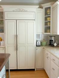 Kitchen Refreshed Centsational Style Kitchen Refresh Refrigerator Cabinet Kitchen Remodel