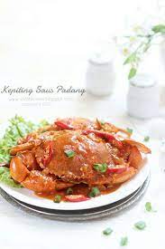 Catatan Nina Kepiting Saus Padang Foto Makanan Resep Kepiting Fotografi Makanan