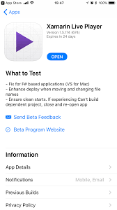Unable To Find Xamarin Live Player On Itunes Stack Overflow