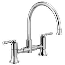 $40 off your qualifying first order of $250+1 with a wayfair credit card. P2923lf Two Handle Bridge Kitchen Faucet