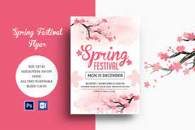 Springtime tallahassee is a civic organization dedicated to the promotion and preservation of our capital's history through the production of an annual community festival. Spring Festival Flyer Template On Behance