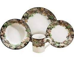 Pin By Nicki Taylor On Someday In The Future Camo Decor Dinnerware Set Mossy Oak Camo