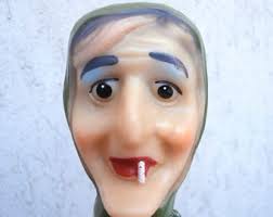 Vintage HUNTER TYROLEAN FORESTER Hand Puppet Glove Forest Tale