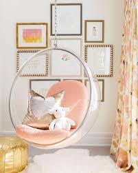 We Re Making Dreams Come True One Swinging Chair At A Time Photo By Nicolegerulat For Questions About Any Specific Piece Gold Bedroom Bubble Chair Girl Room