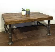 The construction is robust enough in order to handle household appliances for the kitchen. Industrial Pipe Legged Coffee Table Beautiful Handmade Creations From The Shires Of England