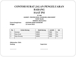 Pembeli pun juga dapat mengetahui kedatangan barang dagangan yang dipesannya sekaligus nantinya bisa melakukan pengecekan apakah barang yang diterima benar. Contoh Surat Jalan Barang Agar Pengiriman Lancar Blog Elevenia