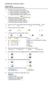 Maybe you would like to learn more about one of these? Soal Tik Excel Beserta Jawabannya