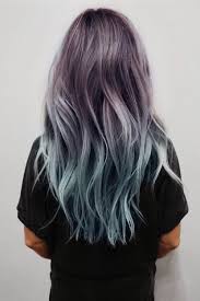 Lavender Blue Haarfarben Frisuren Pastell Haar