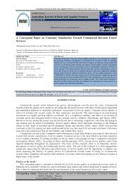 1) dandelion enterprise sdn bhd lot c1, labuan international ferry terminal 87000 wilayah persekutuan labuan sabah. Pdf A Conceptual Paper On Customer Satisfaction Toward Commercial Records Center Services
