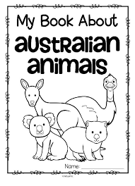 Black And White Baby Books Australia Australian Animals Printables Book Animals Are Koala Kangaroo Wombat Platypus Dingo Ko Australian Animals Preschool Australia Animals Australian Animals