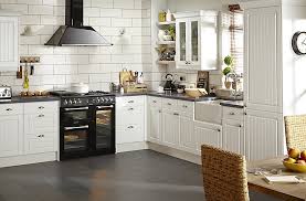 terrific white country style kitchen