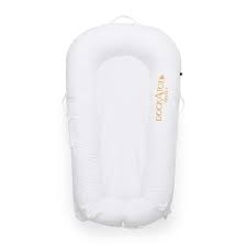 It does not have a removable cover. Amazon Com Dockatot Deluxe Dock The All In One Portable Lightweight Baby Lounger Suitable From 0 8 Months Pristine White Kitchen Dining