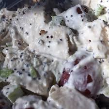 Slice the chicken, pile on top of the salad and spoon over the remaining sauce. Excellent Sonoma Chicken Salad Picture Of Whole Foods Market Monterey Tripadvisor