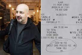 That's because the payment is processed when you enter the card's details at the online checkout, not when you physically sign a receipt. New Yorkers Are Furious Over Sneaky Credit Card Surcharges