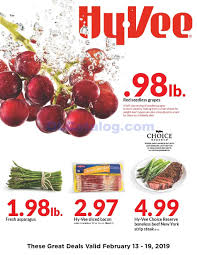Hyvee Weekly Ad February 13 19 2019 View The Latest Hy Vee Flyer And Weekly Circular Ad For Hyvee Here Likewise You In 2020 Hyvee Weekly Ad Weekly Ads Grocery Ads