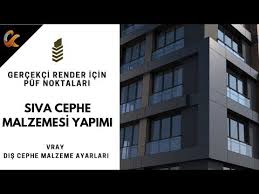 Duvar sıvası nasıl yapılır : 3ds Max Siva Malzemesi Yapimi Dis Cephe Malzeme Render Ayarlari