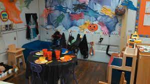 Turn Your Dramatic Play Center Into A Haunted House Or Costume Party For October Add Costum Fall Preschool Activities Halloween Centers Dramatic Play Centers