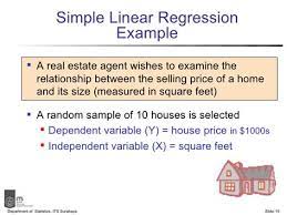 Simple Linier Regression Regression Linear Regression Statistics Math