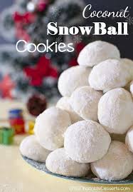 Chase's third, last and complete receipt book (1891). Christmas Coconut Snowball Cookies With Coconut And Powdered Sugar