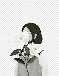 Drawing Work Of Art Digital Painting Illustration Holding A Flower Girl Flower Arranging White Png Pngegg Witch hand draw images stock photos vectors shutterstock. drawing work of art digital painting