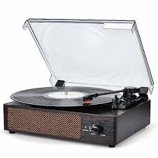 I used melamine for the 12 disc and built the frame out of 2x4's. Wockoder Record Player With Built In Stereo Speakers Review Top Record Players