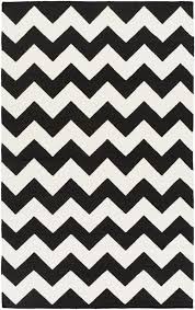 Black And White Chevron Rug Bangor Handwoven Flatweave Wool Black Area Rug Sam In 2019 Chevron Area Rugs Black Rug White Area Rug