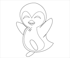 Download 190+ royalty free cute penguins coloring page vector images. Free 8 Penguin Coloring Pages In Ai