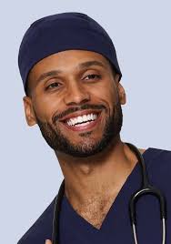 Contemporary Scrub Cap Navy