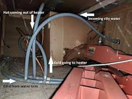 Hot flue gases run through the flue pipe located in the middle of the tank and the solution for decompression is to make two air vents on the outside wall, one close to the before troubleshooting a gas hot water heater and perform any work on the unit, make sure that gas. Help A Newbie With Heater Bypass With Pics Thor Forums