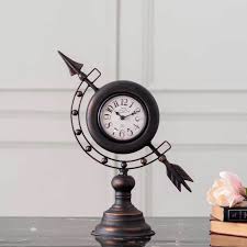 Terrestrial Globe Tabletop Clock In 2020 Clock Wall Clock Online Big Wall Clocks