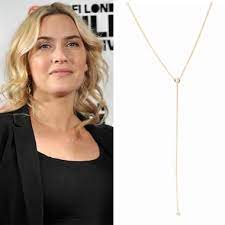 Kate Winslet Wearing Ariel Gordon Jewelry S Diamond Lariat Necklace Katewinslet Agjeveryday Www Arielgordonjewelry Com Kate Winslet Lariat Necklace Kate