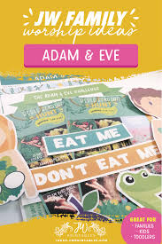Adam Eve Jw Family Worship Kit Jw Family Worship Ideas Family Worship Jw Family Worship Family Worship Night