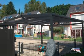 Alu Carport Der Marke Rexoport 5 12m X 5 06 M In Anthrazit Unter Diesem Aluminium Doppelcarport Lassen Sich Zwei Fahrzeuge Bequem Alu Carport Carport Carports