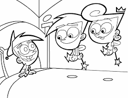 Fairly Odd Parents Timmy Turner Preparing To Sleep Coloring Pages For Kids E6n Printable Fairly Odd Parents Coloring Pages For Kids Sfondi Disegni
