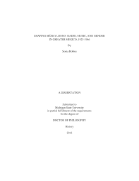 Https D Lib Msu Edu Islandora Object Etd 305 Datastream Obj Download Shaping Mexico Lindo Radio Music And Gender In Greater Mexico 1923 1946 Pdf