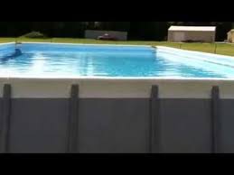 Pool Intex Ultra Frame 32x16x52 Pool Building A Deck Deck Construction