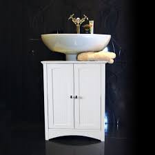 fit the most storage into a small bathroom