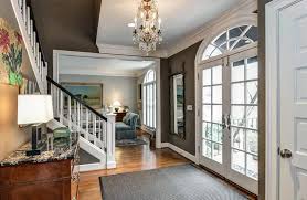 Aside from the design and color of the door, you also need to think of the decorative. Best Foyer Paint Colors Designing Idea