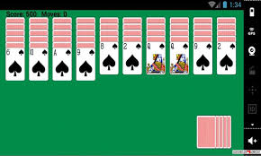 Create stacks of cards on the solitaire board by stacking cards downward alternating color. Download Spider Solitaire Card Game Android Games Apk 4518198 Solitare Solitair Android Freecell Games Free Game Card Solitaire Spider Mobile9