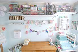 Lovely shabby chic bedroom for a kid. Lavender Cottage Craft Room Shabby Chic Style Home Office Devon By Torie Jayne Houzz