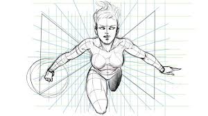 A myriad of models our models include both realistic and anime styles. How To Draw A Dynamic Pose Using A Perspective Grid Comic Book Art Illustration Comic Book Drawing Comic Book Background