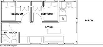 The Austin 2 Br 14 32 Portable Buildings Storage Building Plans Built In Storage