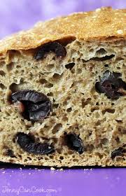 No Knead Greek Olive Bread Jenny Can Cook Recipe Olive Bread Baking Bread