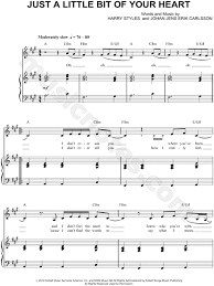 We did not find results for: Ariana Grande Just A Little Bit Of Your Heart Sheet Music In A Major Transposable Download Print Sku Mn0138651