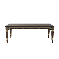 Discover our elaborate selection of metal coffee tables & add style to any space! Luxury Gold Colored Metal Detailed Natural Wood Coated Red Coffee Table Woiss Home