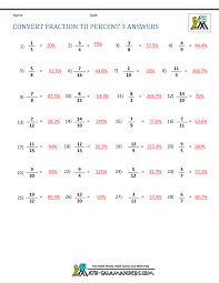 Convert Fraction To Percent