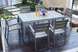 This furniture has a number of features that make it very popular here on the east coast. Adorable Large Garden With Stepping Stones Also White Pebbles Decor And Modern Polywood Outdoor Furniture China Polywood Chair Polywood Table Made In China Com