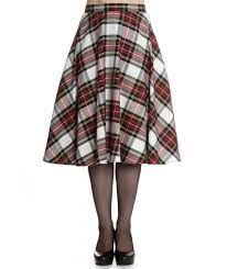 Information coronavirus les délais de livraison peuvent être allongés. Jupe Ecossaise Tartan Hell Bunny Doralee 50s Pinup Retro Rockabilly